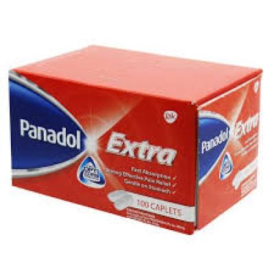 Pain Relief, Panadol Extra Tabs 100S